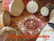 Trommeln im Mandala